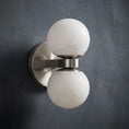 Bild in Galerie-Betrachter laden, Dual Globe Alabaster Wall Lamp