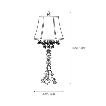 Duval Table Lamp – detail 3 — Dimension drawings 1