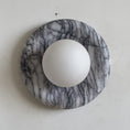 Load image into Gallery viewer, Orli White Marble Sconce