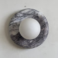 Load image into Gallery viewer, Orli White Marble Sconce