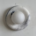 Load image into Gallery viewer, Orli White Marble Sconce