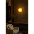 Load image into Gallery viewer, Eclipse Marble Wall Sconce