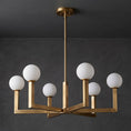 Charger l'image dans la visionneuse de la galerie, Lustre Eliza Brass