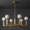 Charger l'image dans la visionneuse de la galerie, Lustre Eliza Brass