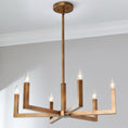 Load image into Gallery viewer, Eliza Brass Chandelier