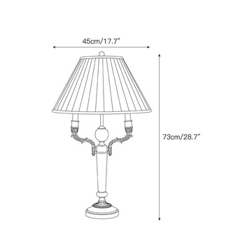 Ellender Table Lamp – detail 3 — Dimension drawings 1
