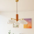 Load image into Gallery viewer, Elliptical Persimmon Chandelier
