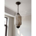 Carica l'immagine nel visualizzatore della galleria, Eloise Scallop Alabaster Pendant Lamp – detail 13