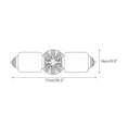 Load image into Gallery viewer, Eloise Scallop Alabaster Wall Sconce