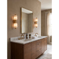 Load image into Gallery viewer, Eloise Scallop Alabaster Wall Sconce