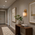 Load image into Gallery viewer, Eloise Scallop Alabaster Wall Sconce