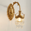Load image into Gallery viewer, Evangeline Brass Wall Lamp