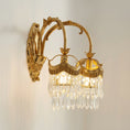 Load image into Gallery viewer, Evangeline Brass Wall Lamp