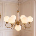 Load image into Gallery viewer, Evelyn Glass Chandelier