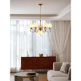 Load image into Gallery viewer, Evelyn Glass Chandelier