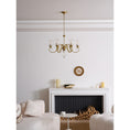 Load image into Gallery viewer, Evelyn Glass Chandelier