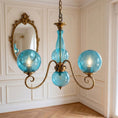 Load image into Gallery viewer, Evelyn Glass Chandelier