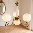 Load image into Gallery viewer, Evelyn Glass Chandelier