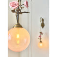 Load image into Gallery viewer, Evelyn Glass Rose Wall Sconce