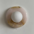 Load image into Gallery viewer, Orli Pink Onyx Wall Sconce