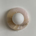 Load image into Gallery viewer, Orli Pink Onyx Wall Sconce