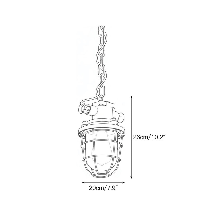 Farrowen Pendant Lamp — Dimension drawings 1