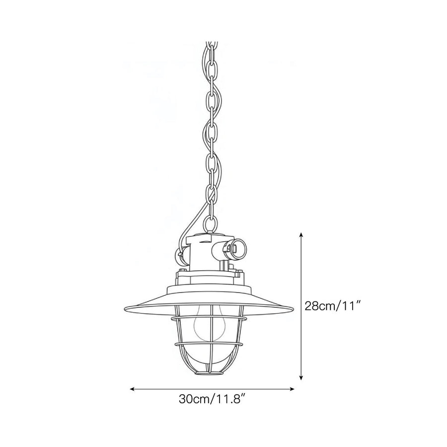 Farrowen Pendant Lamp — Dimension drawings 2