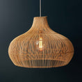 Load image into Gallery viewer, Fijia Rattan Pendant Lamp