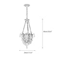 Load image into Gallery viewer, Filegray Crystal Chandelier