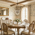 Load image into Gallery viewer, Filegray Crystal Chandelier