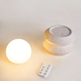 Load image into Gallery viewer, Fin Travertine Table Lamp (Built-in Battery)