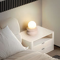 Load image into Gallery viewer, Fin Travertine Table Lamp (Built-in Battery)