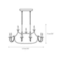 Load image into Gallery viewer, Flemish Linear Chandelier