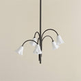 Load image into Gallery viewer, Flora Glass Chandelier