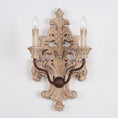 Load image into Gallery viewer, Florentine Wood Wall Lamp