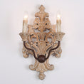 Load image into Gallery viewer, Florentine Wood Wall Lamp