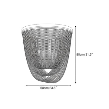 Florian Schulz Waterfall Glass Flush Mount Ceiling Light – detail 3 — Dimension drawings 1