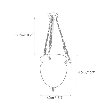 Florko Pendant Lamp – detail 3 — Dimension drawings 1