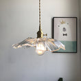 Load image into Gallery viewer, Flower Glass Pendant Lamp