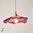 Load image into Gallery viewer, Flower Glass Pendant Lamp