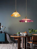 Load image into Gallery viewer, Flower Glass Pendant Lamp
