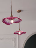 Load image into Gallery viewer, Flower Glass Pendant Lamp