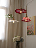 Load image into Gallery viewer, Flower Glass Pendant Lamp