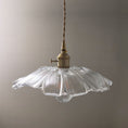 Load image into Gallery viewer, Flower Glass Pendant Lamp