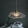 Load image into Gallery viewer, Flower Glass Pendant Lamp