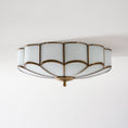 Bild in Galerie-Betrachter laden, Flower Shape Glass Ceiling Lamp