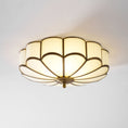 Bild in Galerie-Betrachter laden, Flower Shape Glass Ceiling Lamp