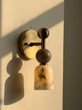 Load image into Gallery viewer, Flume Alabaster Wall Lamp
