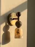 Bild in Galerie-Betrachter laden, Flume Alabaster Wall Lamp
