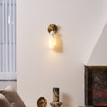 Load image into Gallery viewer, Flume Alabaster Wall Lamp